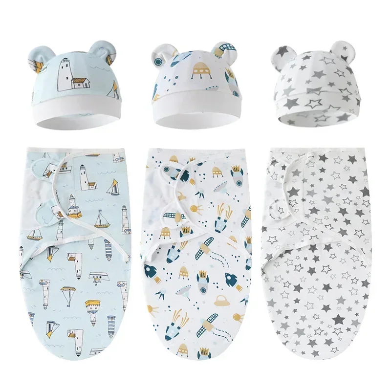 Baby Nursery Items - Baby Cotton Swaddle Blanket 0-6 Months