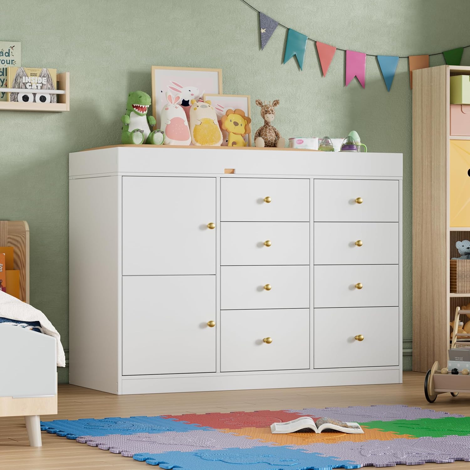 Changing Table Dresser, Baby C - Baby Nursery Dresser Changing Table review and price