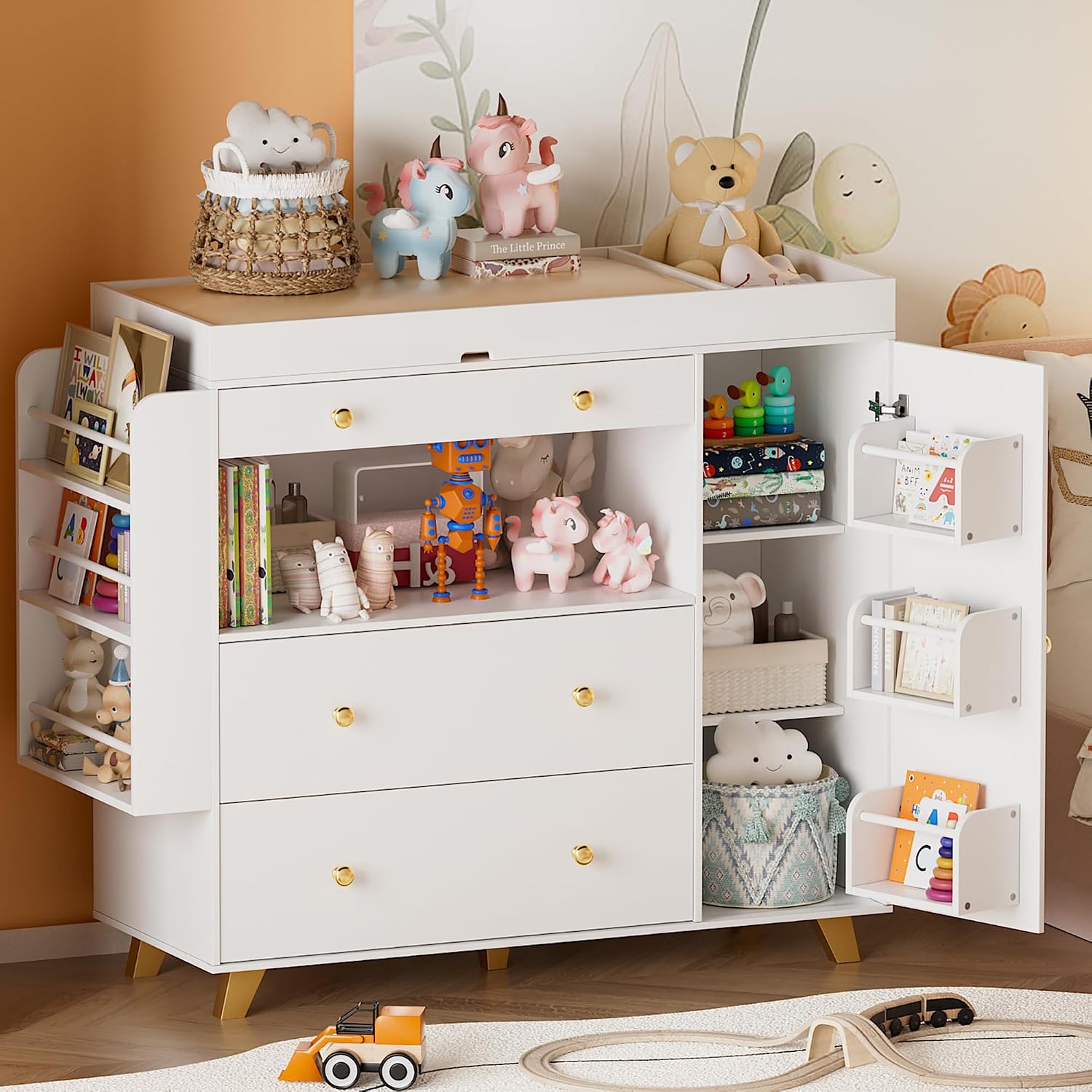 Nursery Dresser with Baby Chan - Baby Nursery Dresser Changing Table review and price