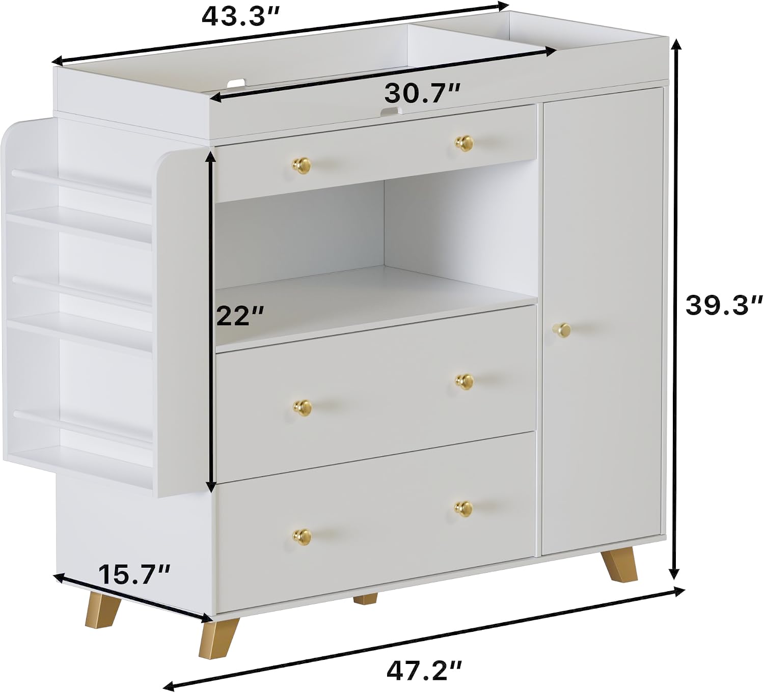 Nursery Dresser with Baby Chan - Baby Nursery Dresser Changing Table review and price