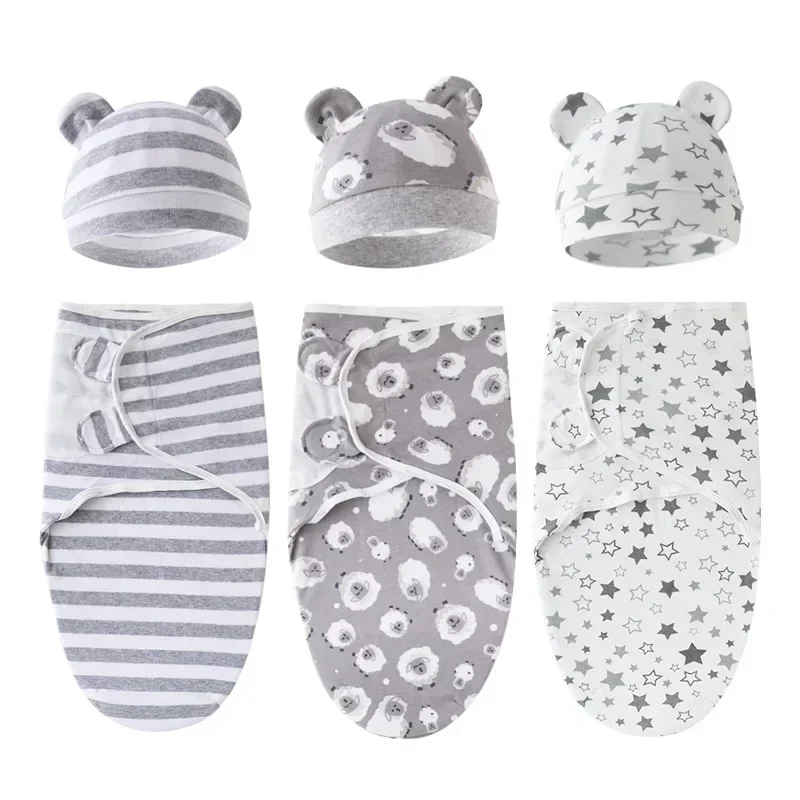 Baby Cotton Swaddle Blanket 0- - Baby Nursery Items review and price