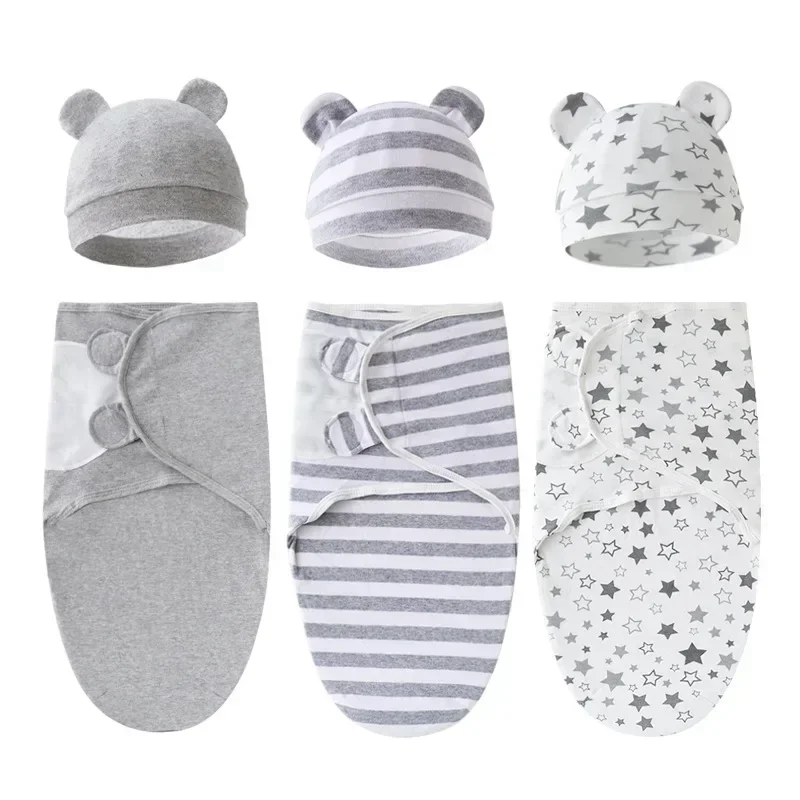 Baby Cotton Swaddle Blanket 0- - Baby Nursery Items review and price