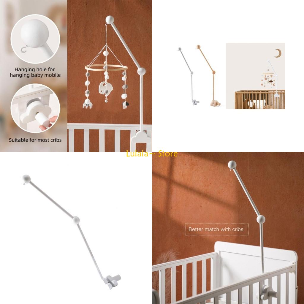 Y4QA Crib Hanging Holder Woode - Crib Mobile Musical review and price