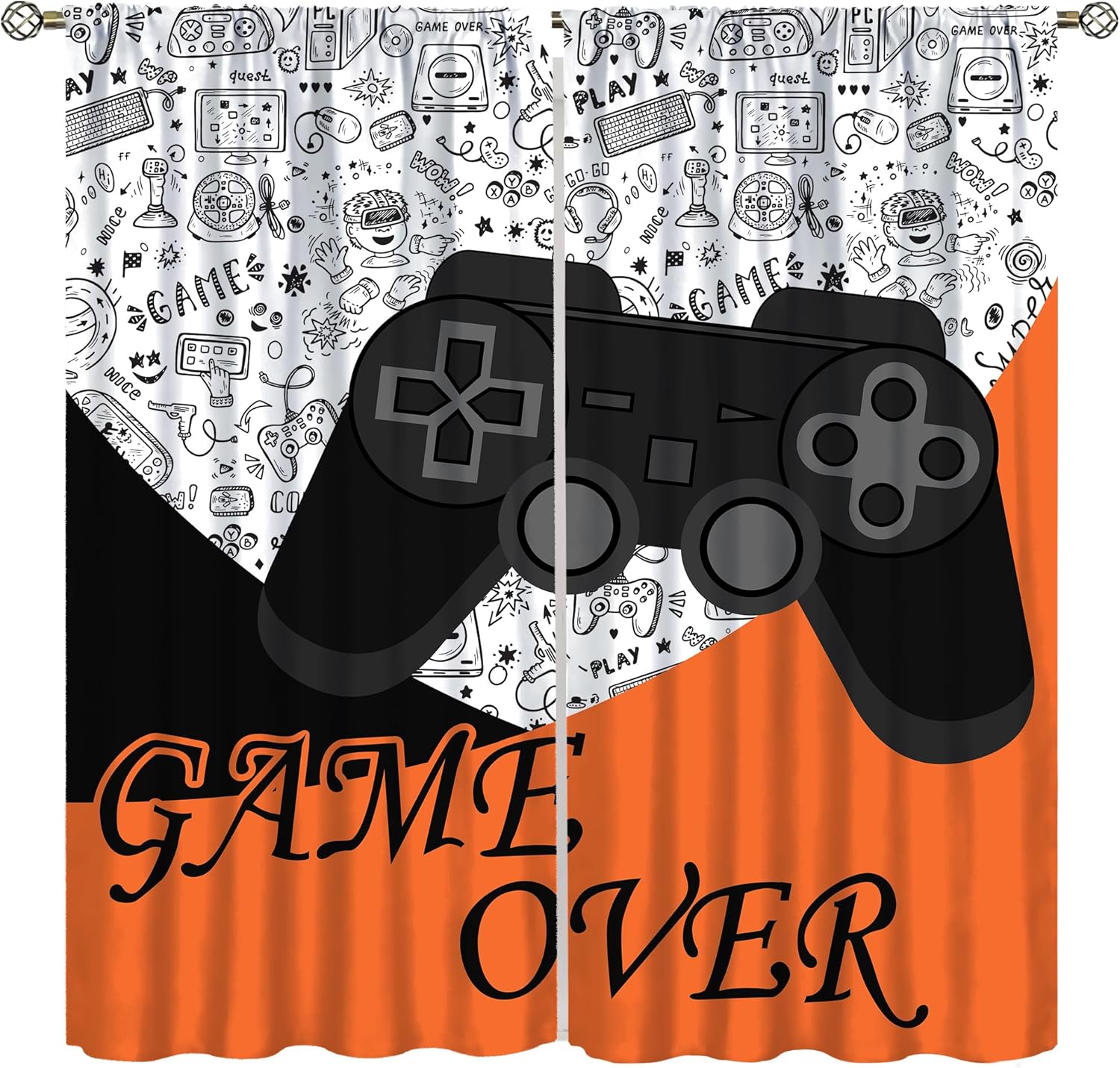Gamer Curtains Kids Boy Bedroo - Baby Nursery Videos review and price