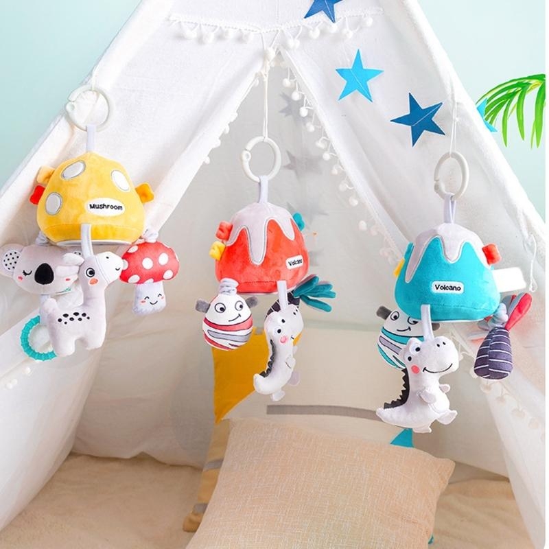 QX2D Plush Animal Crib Toy Pul - Crib Mobile Musical review and price