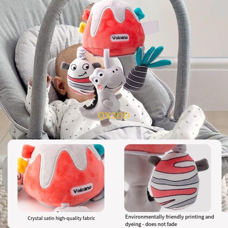 QX2D Plush Animal Crib Toy Pul - Crib Mobile Musical review and price