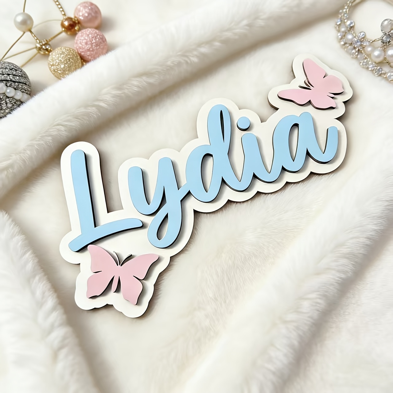 Personalized Blue & Pink Butte - Baby Nursery Room review and price
