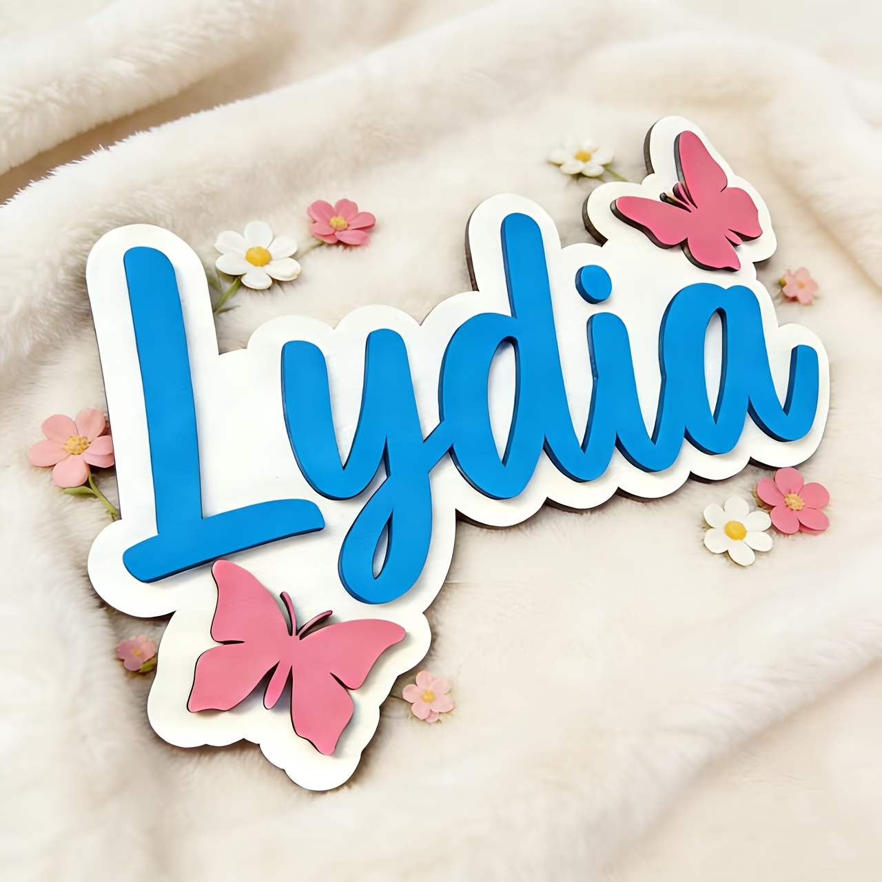 Personalized Blue & Pink Butte - Baby Nursery Room review and price