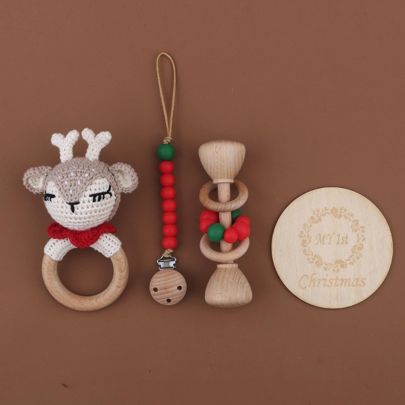1 Set Crochet Bunny Baby Rattl - Crib Mobile Musical review and price
