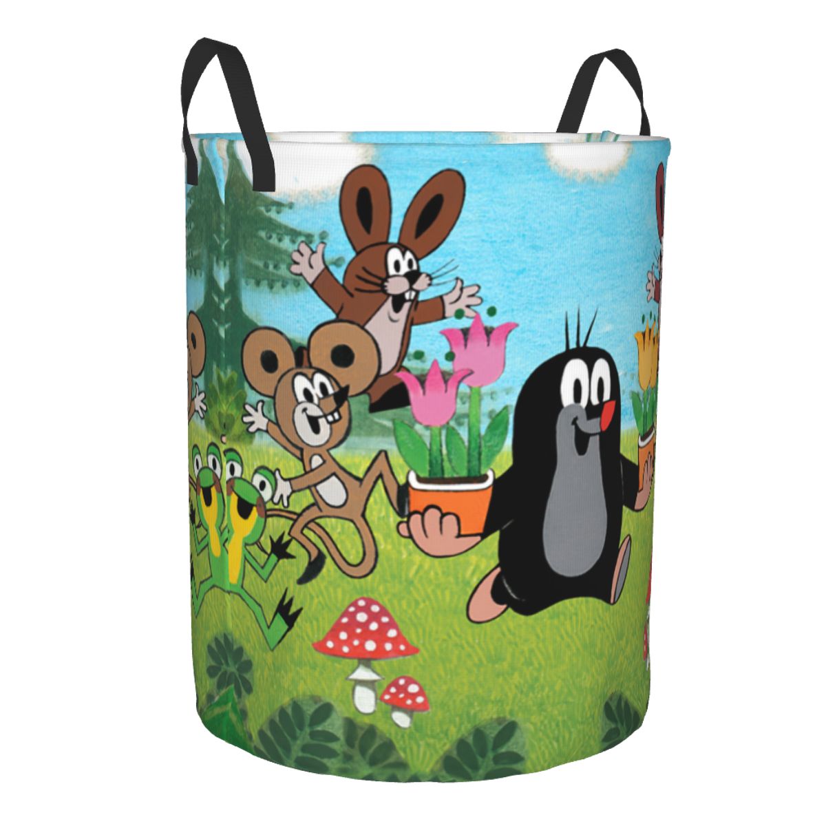 Happy Mole Laundry Basket Coll - Baby Nursery Items review and price