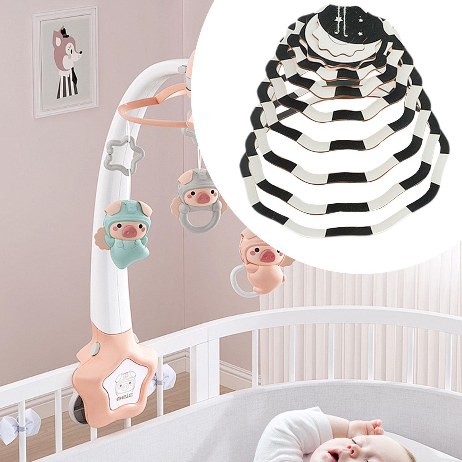 Crib Mobile Sensory Toy ,Black - Baby Nursery Items review and price
