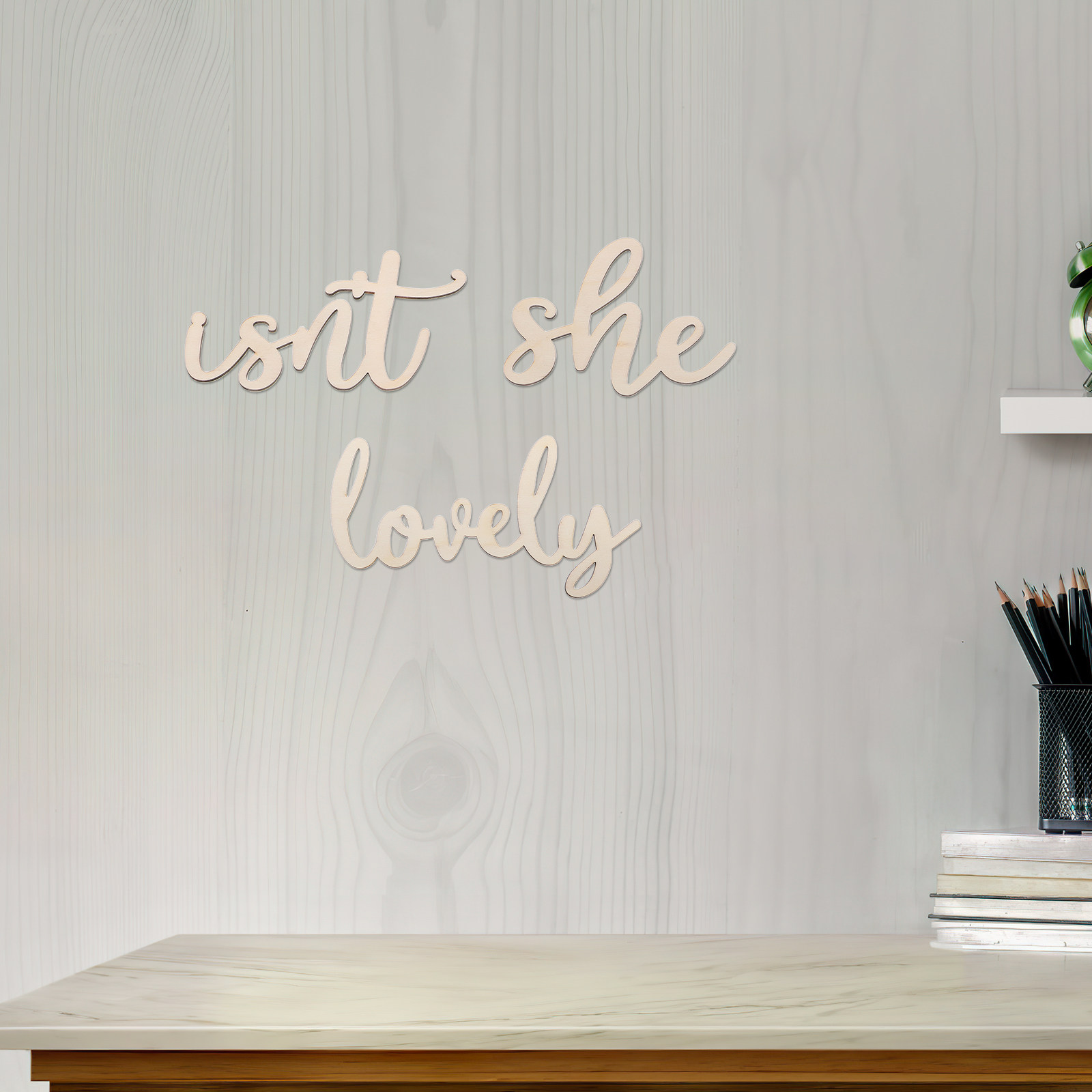 Wood Sign Wooden Wall Sticker  - Baby Nursery Room review and price
