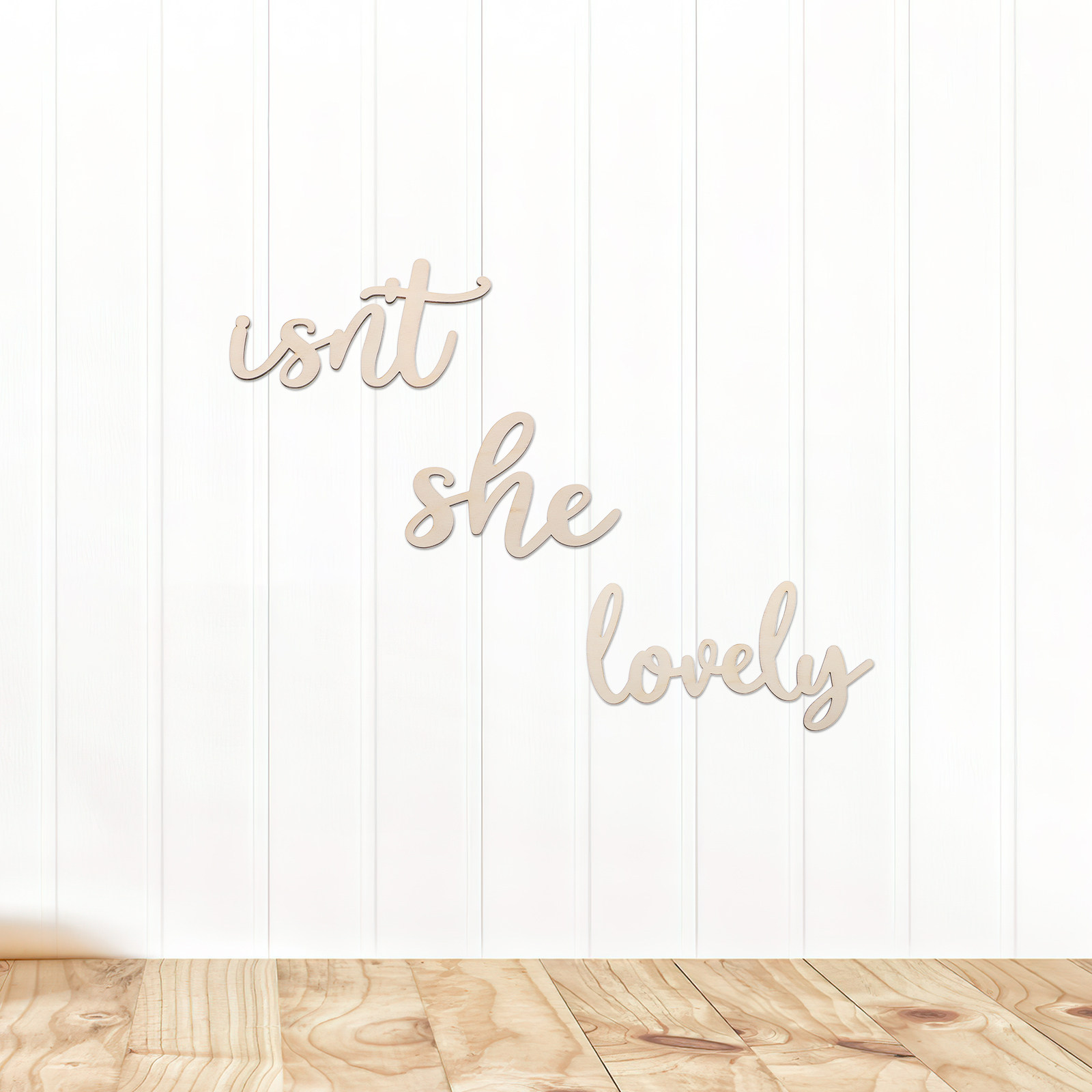 Wood Sign Wooden Wall Sticker  - Baby Nursery Room review and price