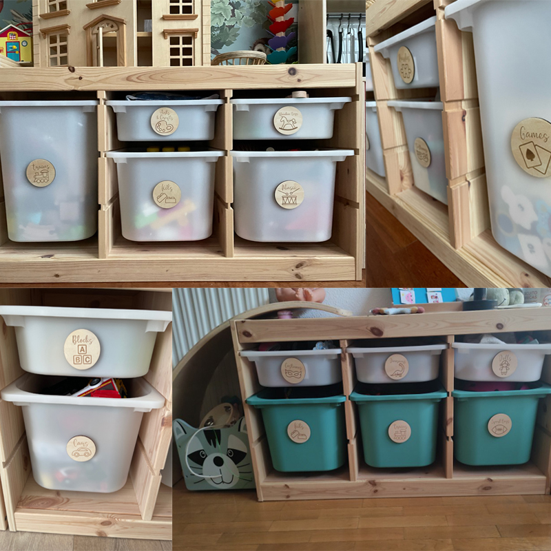 Wooden Storage Tags Nursery De - Baby Nursery Items review and price