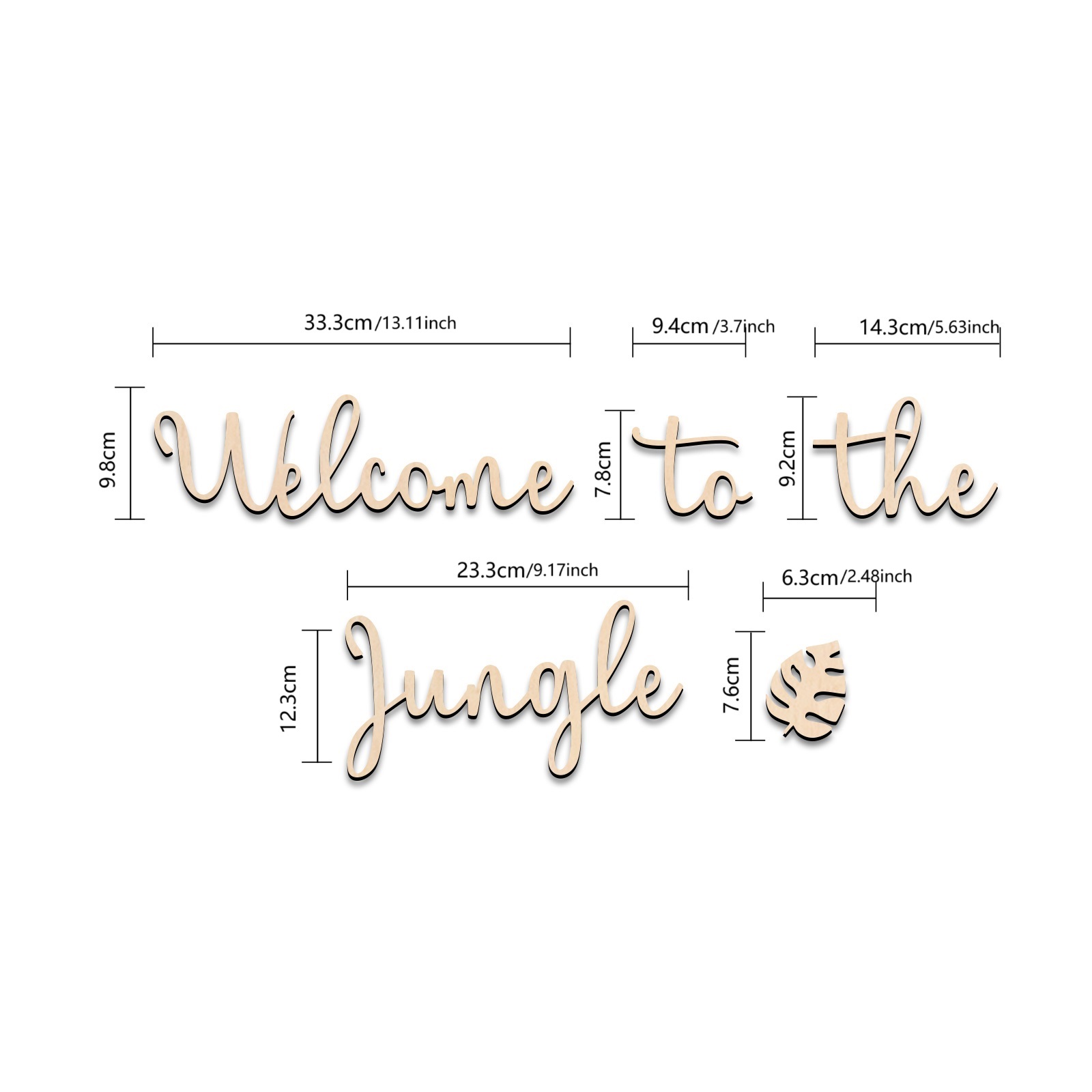 Welcome to the Jungle Wooden S - Baby Nursery Items review and price
