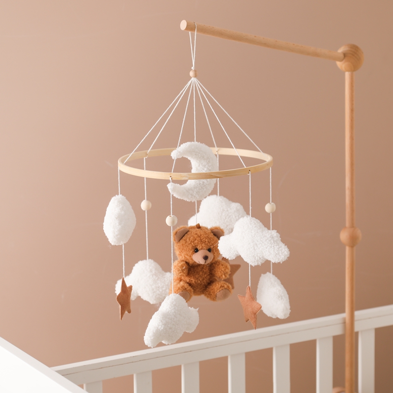 Wooden Crib Mobile Baby Bed Be - Crib Mobile Musical review and price