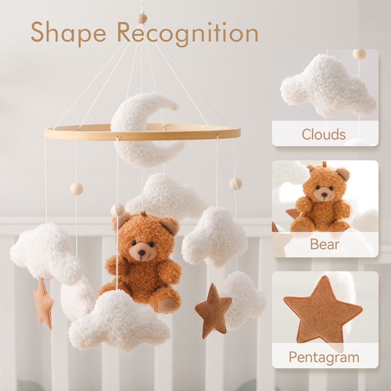 Wooden Crib Mobile Baby Bed Be - Crib Mobile Musical review and price