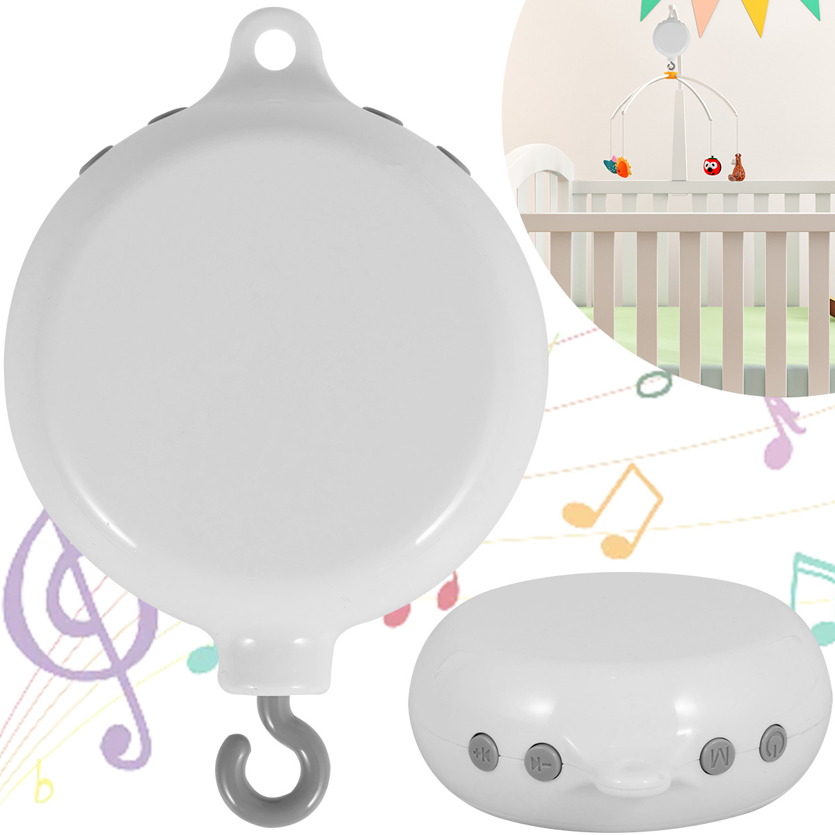 Baby Mobile Music Box Crib Mob - Crib Mobile Musical review and price