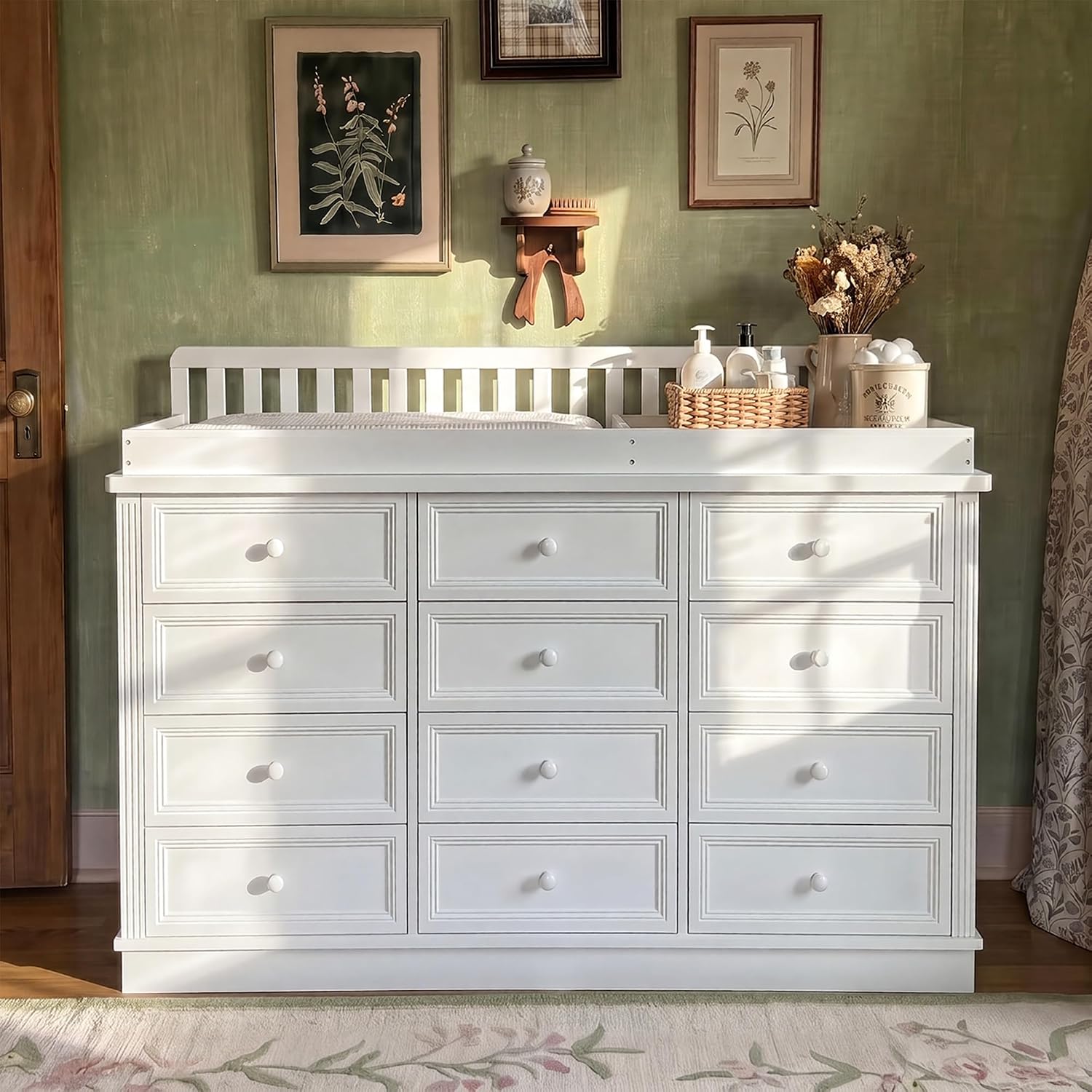 Baby Changing Table Dresser, 1 - Baby Nursery Dresser Changing Table review and price