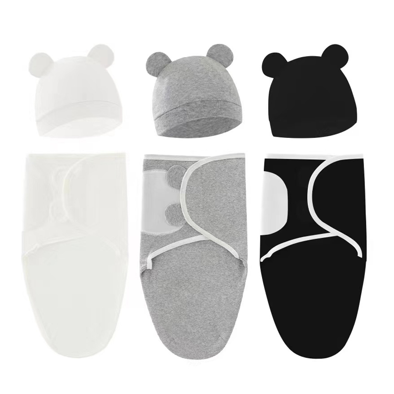 Baby Blanket Hat Set Cartoon P - Baby Nursery Items review and price