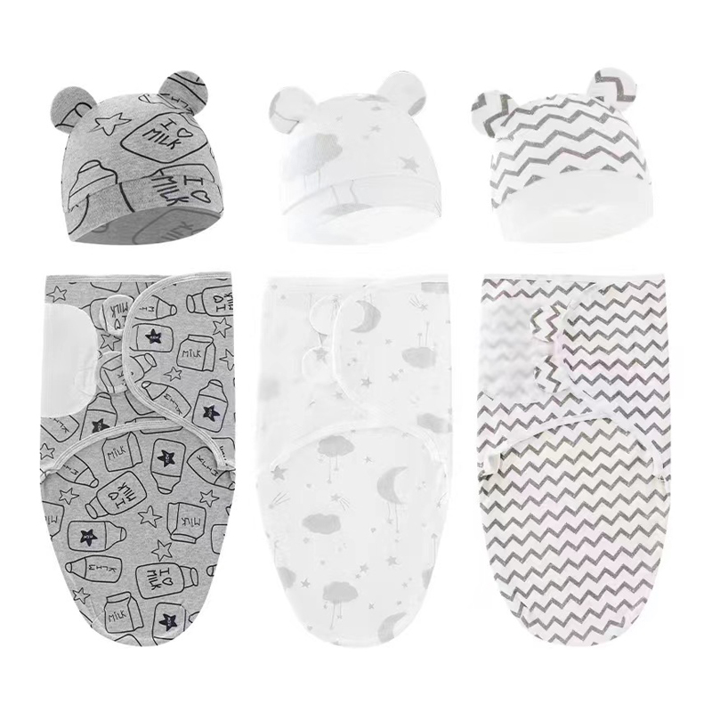 Baby Blanket Hat Set Cartoon P - Baby Nursery Items review and price