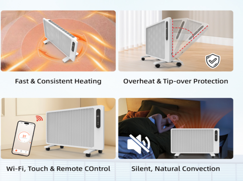 Quiet Radiant Graphene Electri - Baby Nursery Room review and price