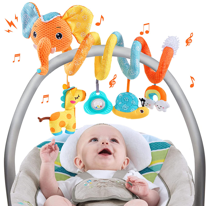 Car Seat Toys Infant Color Ele - Crib Mobile Musical review and price