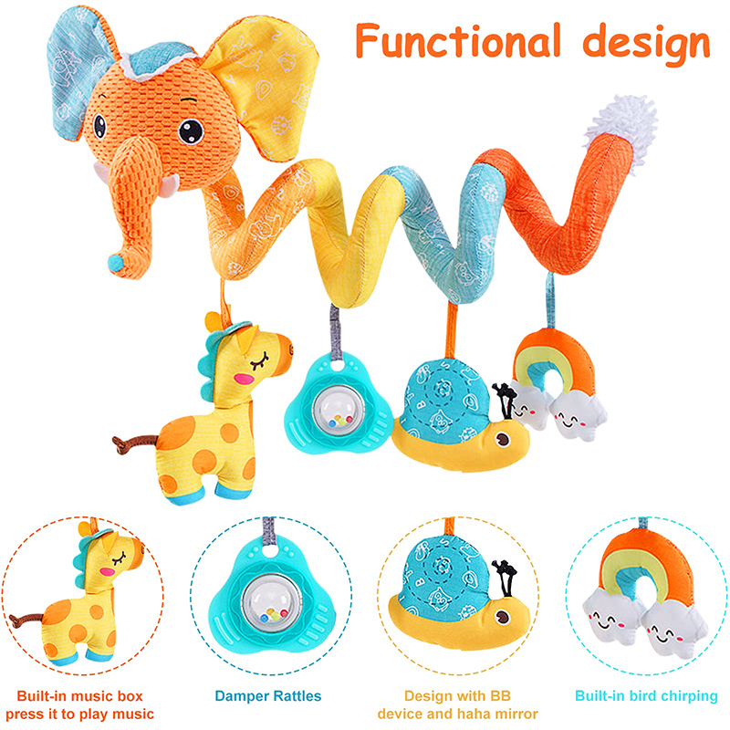 Car Seat Toys Infant Color Ele - Crib Mobile Musical review and price
