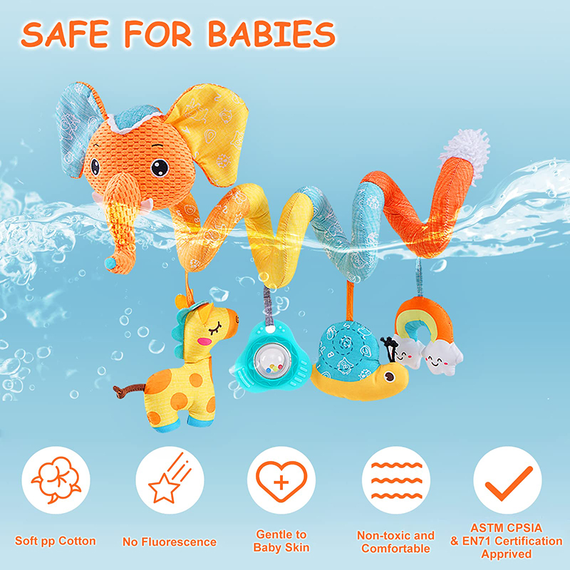Car Seat Toys Infant Color Ele - Crib Mobile Musical review and price